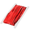thumbnail image 2 of Desk Accessories Promotion Sale! Nomeni Foil Curtains Metal Shimmer Curtain for Birthday Wedding Party, Home Decor Clearance Sale Red, 2 of 2
