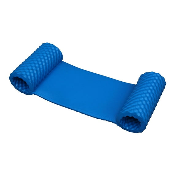 Hamac bleu haut de gamme pour piscine - Dispositif de flottaison en mousse de nitrile