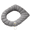 🎉 Gray, variant on WWC 2 Pcs Toilet Seat Cushion, Soft Knit Pumpkin Padded Toilet Cover with Hanging Handle, Reusable Washable Toilet Seat Warmer, Fits Standard Seats