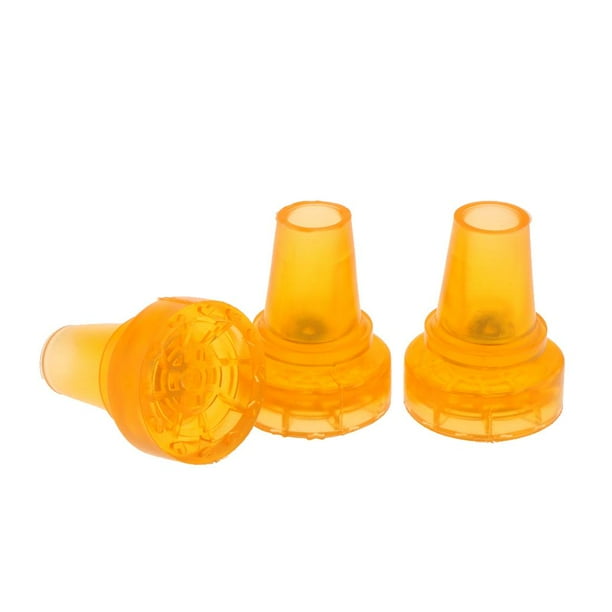 3Pcs Rubber NonSlip Cane & Crutch Tips Heavy Duty Crutch Tip