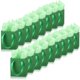 thumbnail image 1 of Bolsas de regalo Tenare, 12 unidades, minipapel verde, 10 x 7 x 11 cm, 1 of 7