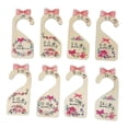 thumbnail image 4 of 8 divisores de armario de madera para decoración de guardería, minimalistas, reutilizables, para ropa, para el hogar, niñas y bebés., 4 of 9