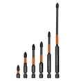 thumbnail image 2 of Impact Cross Bits Screwdriver Bit Set for Furniture Car Maintenance 25-150mm, 2 of 10