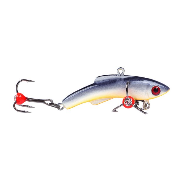 Advancent 1 Uds señuelo cebo pesca al aire libre cebo de plástico Artificial pesca en hielo con ojos 3D suministros de pesca aparejos de pesca Pescar trece