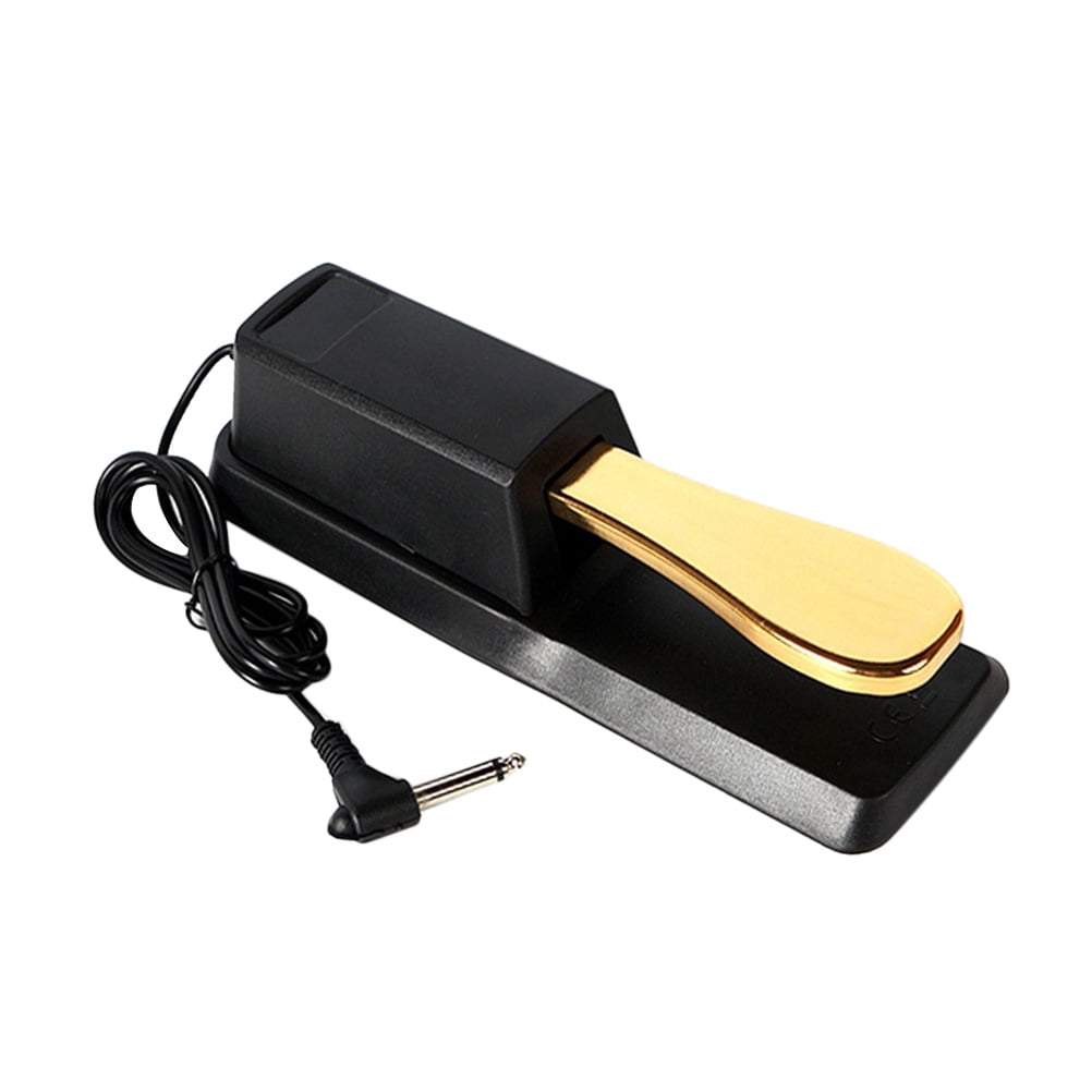 Rosarivae 1PC Piano Damper Pedal Universal Sustain Pedal Synthesizer Damper Pedal Electronic