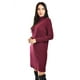 thumbnail image 2 of Vestido de punto con cuello alto Roman Fashion /Juvenil, 3821 (Vino) vino M, 2 of 5