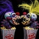 thumbnail image 3 of Payaso de palomitas de maíz para decoración del hogar de Halloween (caja, 1 * decoración) palomitas de maíz moradas 1, 3 of 7