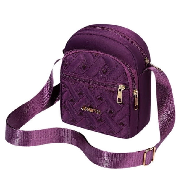 Bolso de Hombro Xihbxyly Mini Bolso Pequeño Multicompartimento para Teléfono Móvil de Pantalla Grande para Mujer monedero