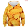 thumbnail image 3 of Sudaderas con capucha para niños y niñas con estampado 3D de comida divertida, macarrones de caramelo, sudaderas con capucha para niños, ropa para adolescentes, jerseys de Nutella para niños 2021, 3 of 5