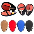 thumbnail image 2 of BIBABLYKE Table Tennis Racket Case, Waterproof Zipper Enclosure Table Tennis Case Tennis Racket Storage Bag for Pingpong Carrying, 2 of 7