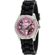 Duck Dynasty Women's Watch, Black Silicone Strap