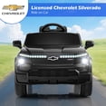 thumbnail image 5 of Licensed Chevrolet Silverado Ride on Car for Kids by OLAKIDS, 12V Battery Powered Electric Vehicle with Shock Absorption, Remote Control, Headlight, Bluetooth, Power Display, USB, Aged 3-8, 5 of 9