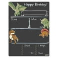 thumbnail image 1 of Cohas Dinosaur Theme Birthday Milestone Chalkboard, 15 by 20 inches, No Marker, 1 of 8