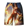 thumbnail image 5 of The Flash Mens Swim Trunks Quick Dry Board Shorts with Mesh Lining, Hawaii Beach Shorts Swimwear Bathing Suits, 5 of 8