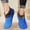 Blue, variant on JeashCHAT Indoor Non-Slip Thermal Socks Indoor Ladies Floor Socks Women Winter Fuzzy Socks Non-Falling Thickening Socks for Yoga Pilates Dance