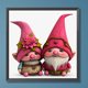 thumbnail image 1 of Cuadros Decorativos Pintura de diamante 5D DIY Taladro redondo completo Goblin Decoración del hogar Arte Artesanía Rosa Wdftyju embutido en tela, 1 of 7