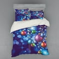thumbnail image 2 of Ambesonne Christmas Bedding Set 3 Pcs, Happy New Year Party, Twin, Multicolor, 2 of 3