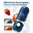 thumbnail image 6 of Clearance！！！PUREPOD Produce Cleaner,Fruit and Vegetable Purifier Cleaner Washing Machine,Ipx7 Waterproof,Compact Kitchen Purifier,Portable Mini Ultrasonic Dishwasher, 6 of 8