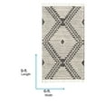 thumbnail image 3 of Livabliss Area Rugs for Living Room, 6x9 Bedouin Global Black Rug, Bedroom Dining Room Home Decor Stain Resistant Carpet (6' x 9'), 3 of 8