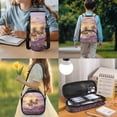 thumbnail image 3 of Pzuqiu Sunset Running Horses School Backpacks for Kids with Lunch Box Pencil Bag Water Bottle Holder Backpack for Girls Boys Bookpack Double Shoulder Bag, 4 pcs Casual Daypack, 3 of 7