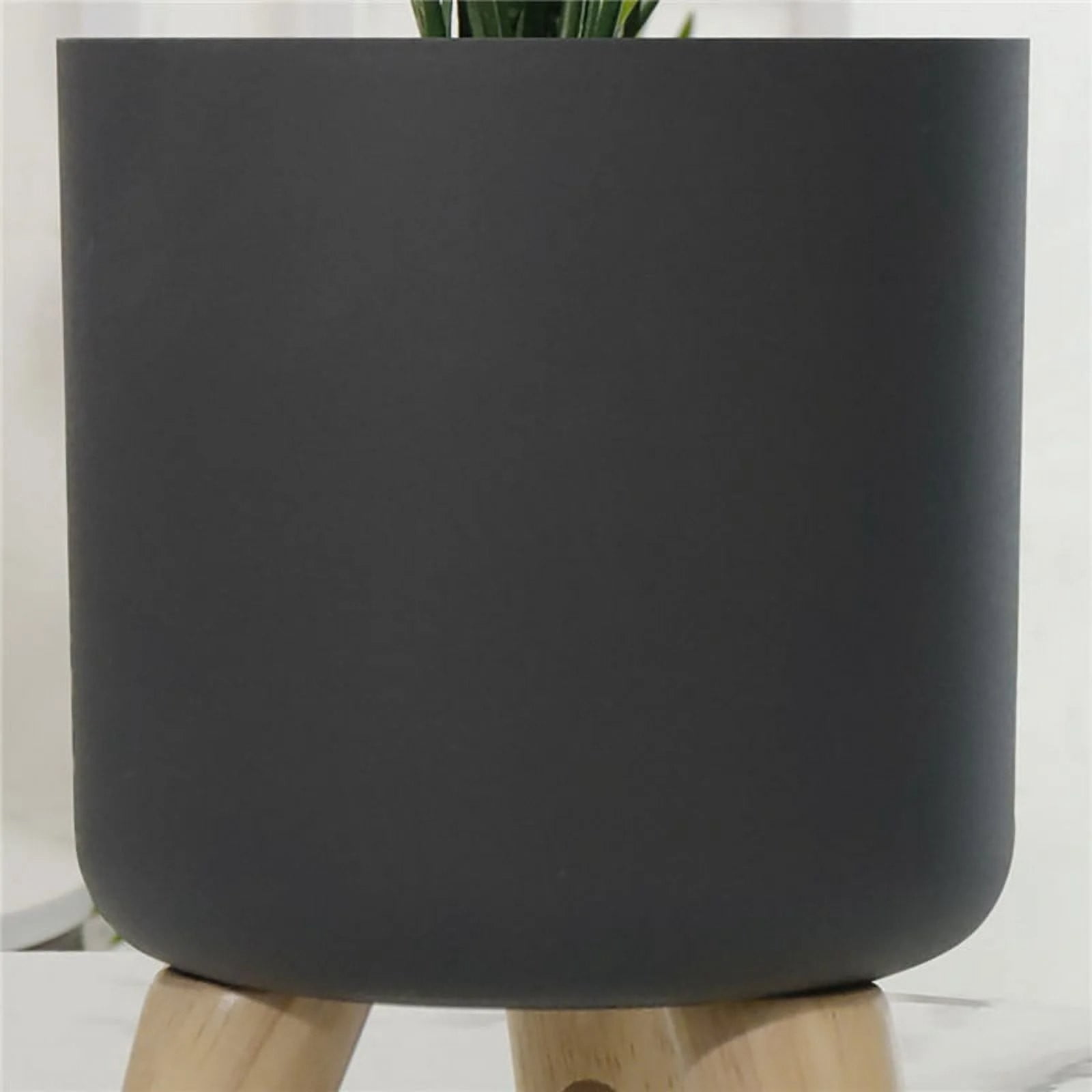 希少 large wooden pot XYKA Modern Plant Pots with Wooden Legs Holder , Wood Plant Stand
