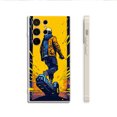 thumbnail image 1 of Proteja su teléfono con estilo con una funda plateada para teléfono con ilustración de helado de pastel para iPhone 15 Pro Max 14 13 12 Pro 11, 1 of 4