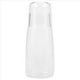 thumbnail image 1 of Juego de Jarra de Agua Transparente para Mesita de Noche con Vaso de Vidrio para Mesita de Noche de Dormitorio, Jarra de Agua con Vidrio, con Juego de Tazas, 1 of 5