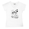 thumbnail image 5 of Steamboat Willie There is Nothing Like a Classic Women's V-Neck T-shirt Vintage Cartoon Mouse Retro Steam Boat Timeless Tee, 5 of 7