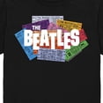 thumbnail image 3 of The Beatles - Concert Tickets - Men's Short Sleeve Graphic T-Shirt, 3 of 6