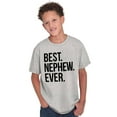 thumbnail image 4 of Best Nephew Ever Family Aunt Uncle Boys Kids T Shirt Tees Tops Teen Brisco Brands M, 4 of 6