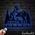 thumbnail image 3 of Handmadetneonsign German Shepherd Metal Wall Art, Dog Metal Sign Wall Decor, Pet Metal Wall Decor, 3 of 5