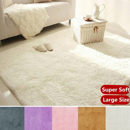 90 X63 Large Super Soft Great For Kids Play Fluffy Floor Rug