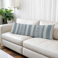 thumbnail image 2 of Blue Geometric Body Pillow Covers 20"x54", Modern Abstract Art Vintage Boho Soft Brushed Microfiber Breathable Throw Pillow Covers, Pillowcase with Zipper for Couch Sofa Bedroom Living Room, 2 of 9
