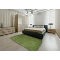 thumbnail image 4 of Ahgly Company Indoor Rectangle Contemporary Seaweed Green Abstract Area Rugs, Swatch Sample, 4 of 6
