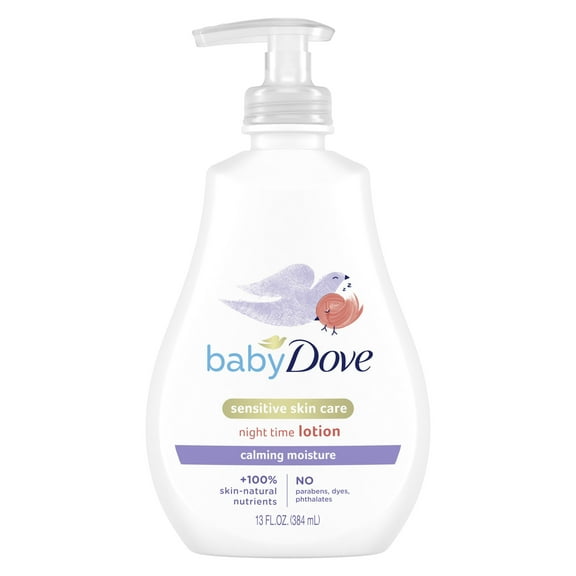 Baby Dove Moisturizing Baby Lotion Calming Nights Hypoallergenic, 13 oz