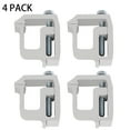 thumbnail image 6 of Kojem Truck Mounting Clamps Caps Camper Shell Topper Canopy Fit for Pickup Toyota Chevy Ford Dodge Gmc Ram Aluminum 4pcs, 6 of 11