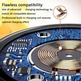 thumbnail image 4 of 7.5W and 10W Fast Charging Ultra Slim Wireless Charger Pad Compatible With Kyocera Hydro Elite C6750 - LG V40 ThinQ, Google Nexus 5 4, G4 G3 G2 - Motorola Google Nexus 6, Droid Turbo Mini MAXX, 4 of 6