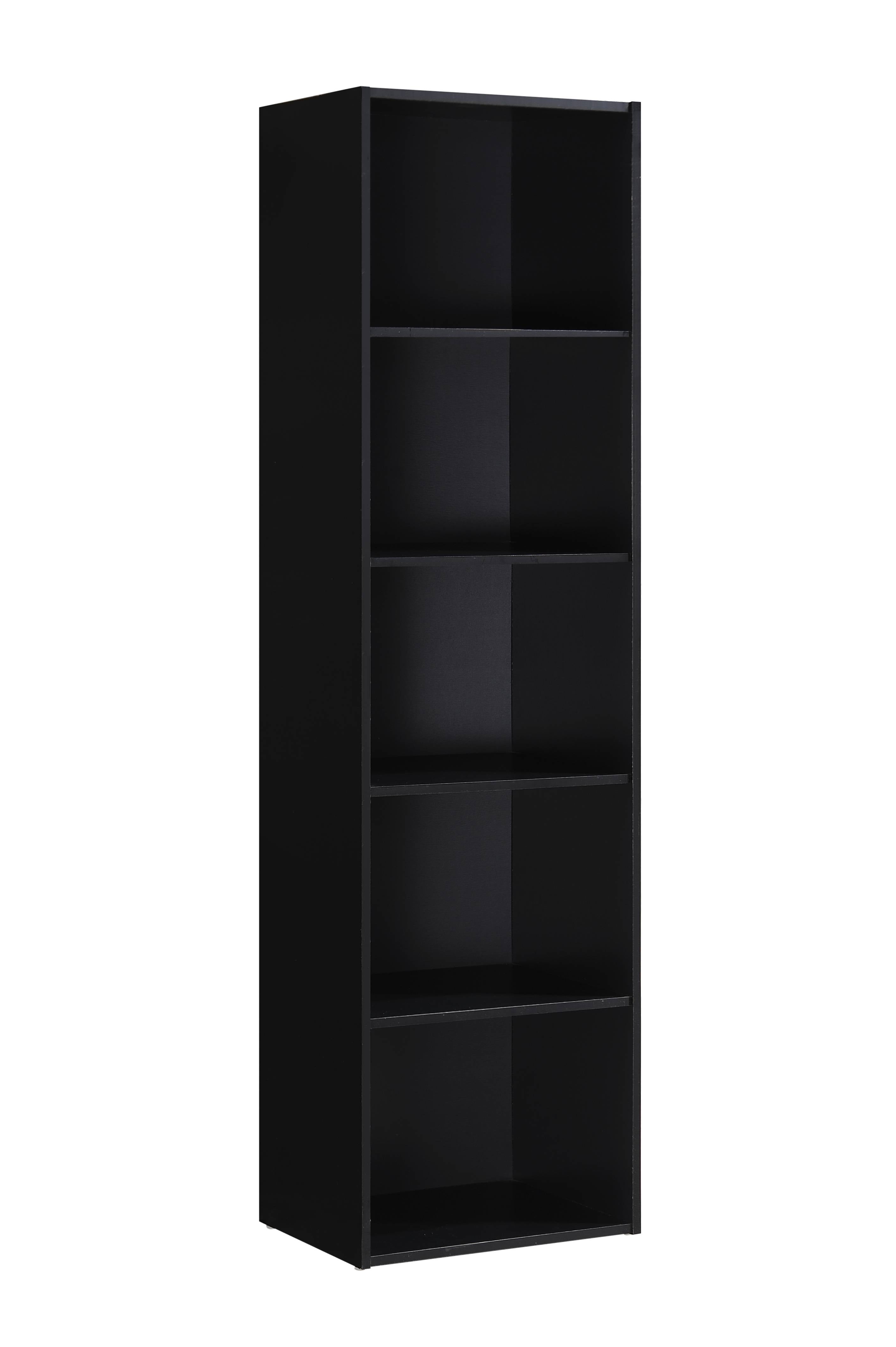 Hodedah 5 Shelf Bookcase Multiple Colors Com