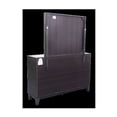 thumbnail image 4 of InRoom Furniture B6570-D Wood Dresser, Gray & Oak, 4 of 4