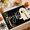C, variant on Halloween Ghost Placemat, 17x11.8 Inch Spooky Fabric Table Mat for Dining & Party Decor
