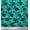 Sea Green, variant on Soimoi Green Cotton Duck Fabric Leaves,Insect & Floral Artistic Print Fabric by The Yard 42 Inch Wide