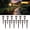 Brown, variant on 12 Pack Solar Lights Outdoor, Waterproof Led Auto On/Off Solar Pathway Lights for Your Garden, Landscape, Path, Yard, Patio, Driveway,Walkway Decor, Black, Warm White