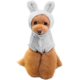 thumbnail image 5 of ZHAOCHENG Abrigos de pijamas para perros pequeños, suaves y cálidos, para cachorros, lindos trajes navideños para chihuahua, disfraces para gato, pug, yorkshire, bulldog francés, gris, pecho 11”(28cm), 5 of 5