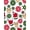 Red, Pattern 4, variant on ODIKA 2x3 Machine Washable Non-Slip Area Rug, Holiday Kitten Crochet Yarn Needlework with Holly Frame High Traffic Rug, Red, 650308