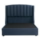 thumbnail image 1 of Box Base Cama Matrimonial + Cabecera Majestic Rogga Azul, 1 of 8