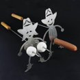 thumbnail image 4 of Black Friday Funny Stainless Steel Bbq compatiblek, Funny Bbq compatiblek, Marshmallow Grill Stick With Wooden Handle, Campfire Bbq Accessories, Campf, 4 of 5