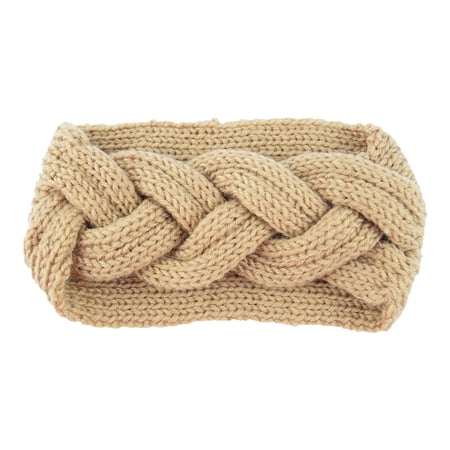 Fesfesfes Women Headband Keep Warm Knitting Headband Handmade Solid Color Headwear Sport Hairband Second Piece Free Shipping