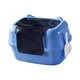thumbnail image 4 of Caja de arena para gatos totalmente cubierta, bandeja de arena, orinal convertible fácil de instalar, inodoro con capucha para baño, hogar y dormitori Azul, 4 of 8