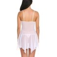 thumbnail image 4 of Women's sexy cut-out dress home pajamas，Fashion Sexy Lace Sleepwear Lingerie Temptation Babydoll Underwear Nightdress, 4 of 4