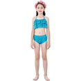 thumbnail image 5 of 3Pcs Mermaid Tails compatible Swimming compatible Girls Swimsuit Princess Bikini Costume Bathing Suits Set compatible Kids Gift_Gift Of G, 5 of 5